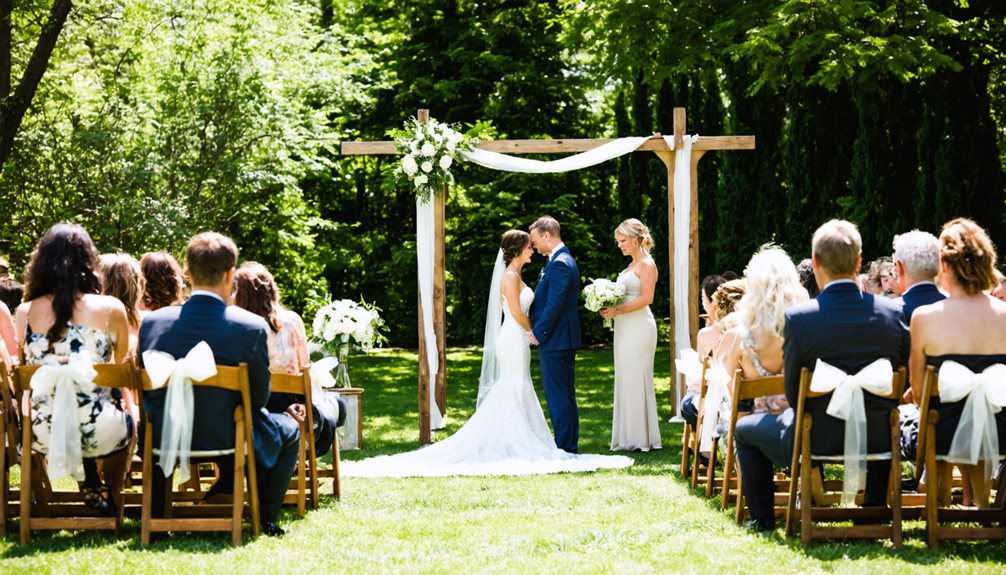 calmly address ceremony conflicts